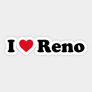 I Love Reno Sticker